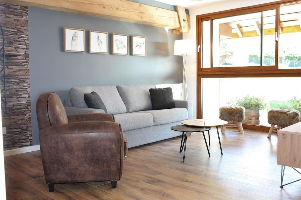 T4 Meuble De 105M2 Axe Annecy-Geneve Apartman Saint-Martin-Bellevue Kültér fotó
